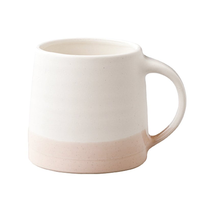 KINTO SCS-S03 20754 Mug, 11.8 fl oz (320 ml), White x Pink Beige, Microwave and Dishwasher Safe, Gift, Present - Image 1